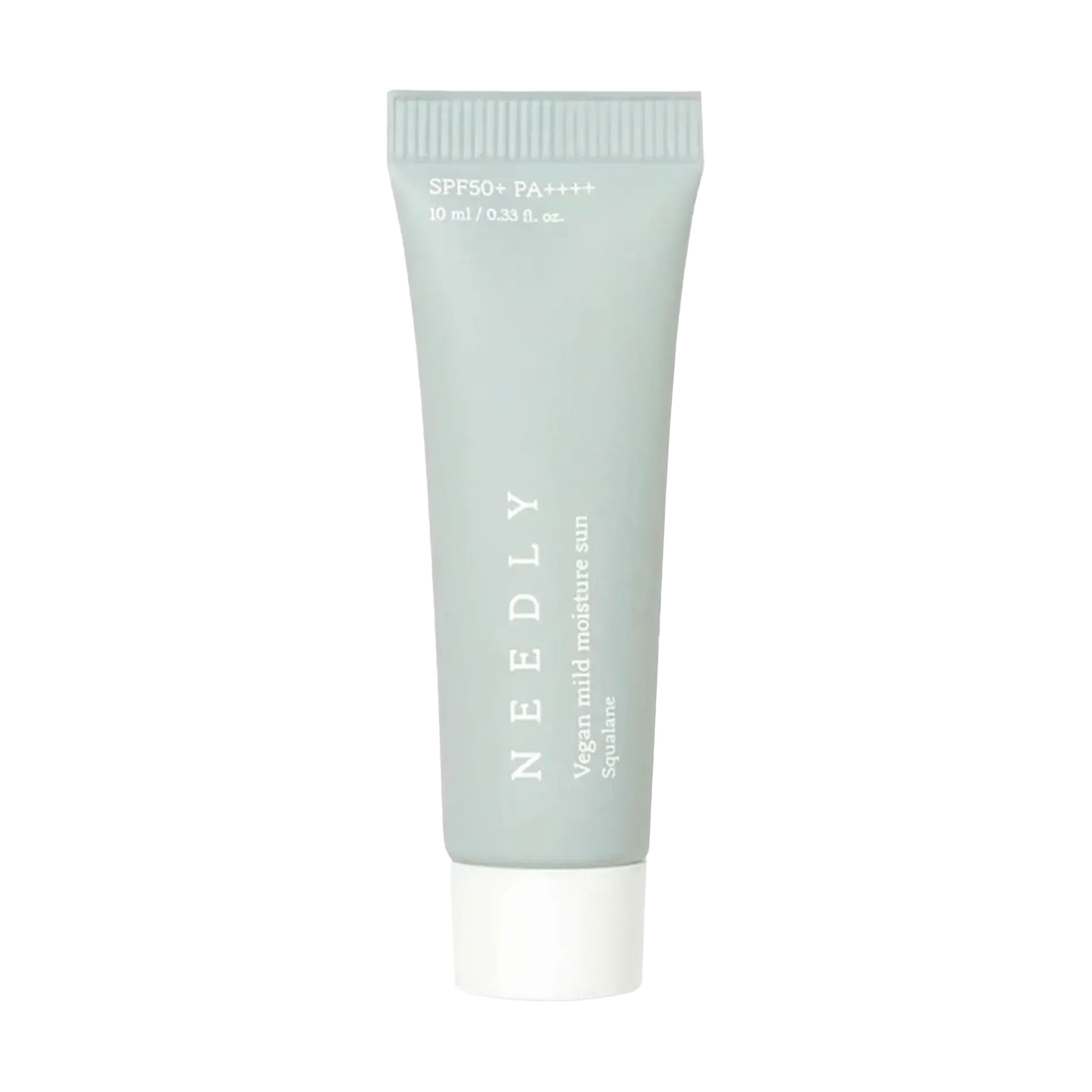 Зволожувальний сонцезахисний крем Needly Vegan Mild Moisture Sun SPF 50+ PA++++ з рослинним скваланом, 10 мл